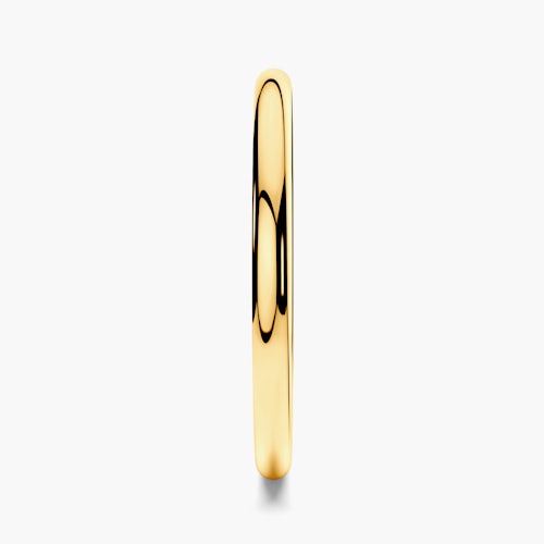 Obrączka partnerska Sign of Love®: złota, okrągła, 1,7mm